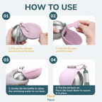 Portable Stainless Steel Dog Water Bottle